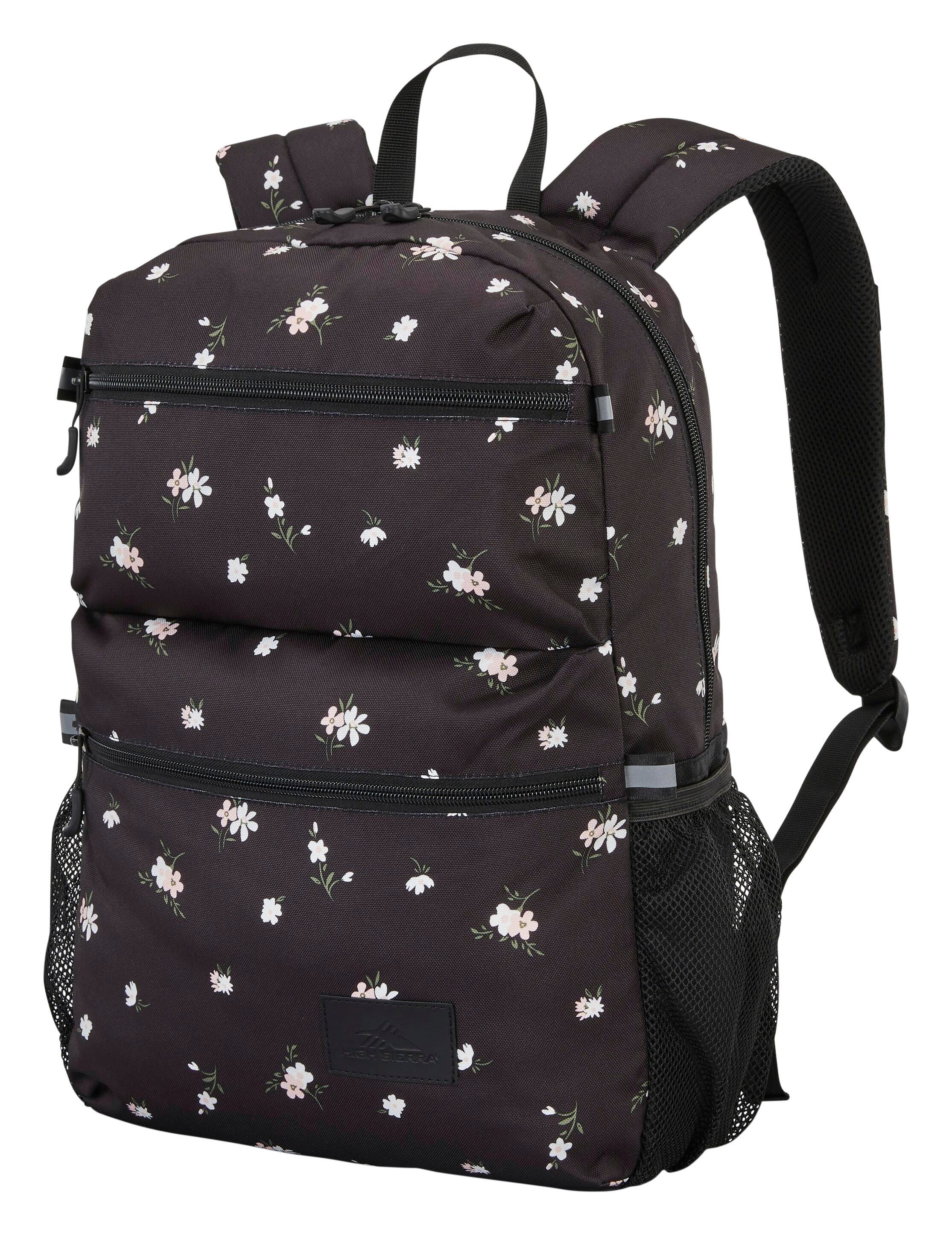 High Sierra Everclass Backpack, Black Floral 2150705